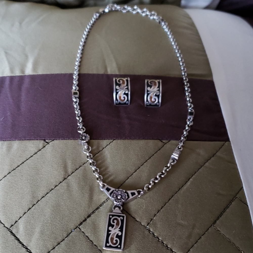 Brighton necklace & earring set